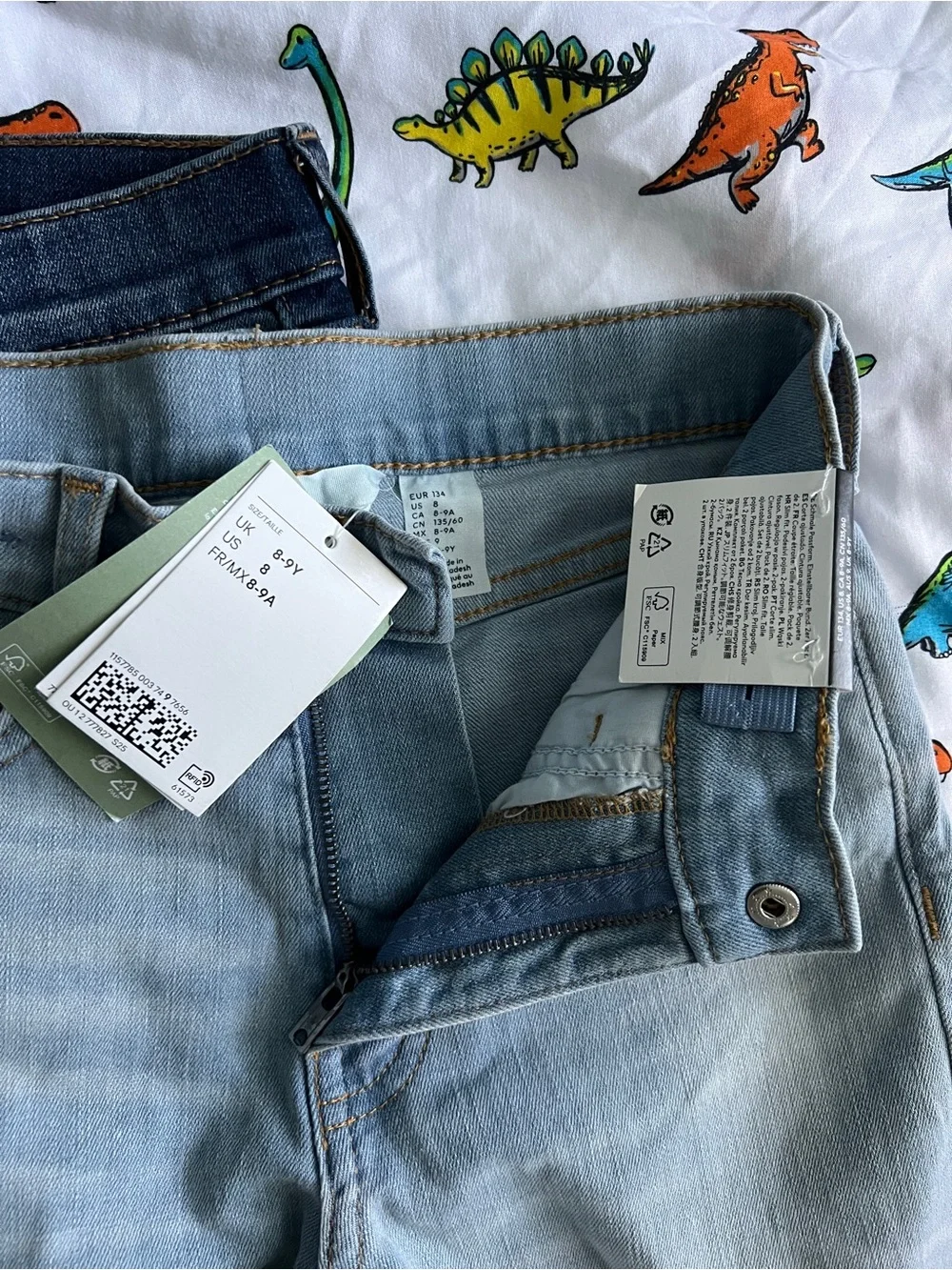 Boys Blue Denim Jeans - Slim Fit